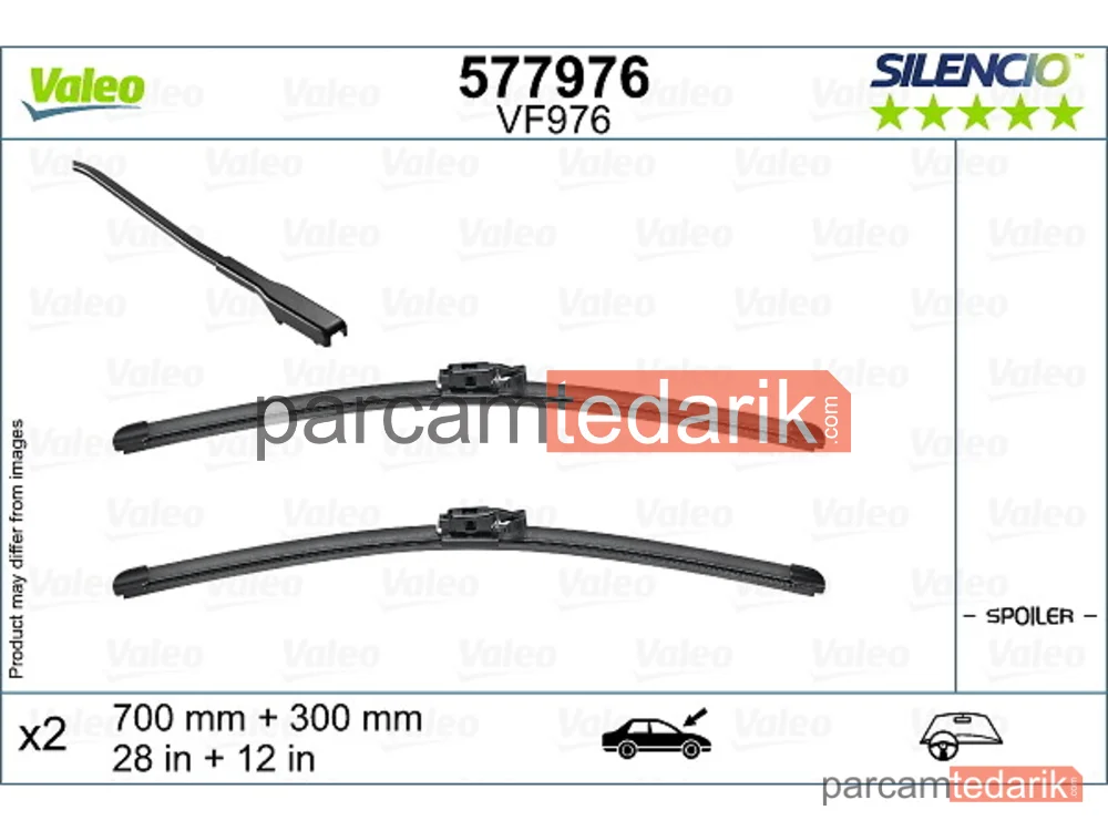 577976 | Silecek Süpürgesi Ön (300 mm) — Renault Clio V